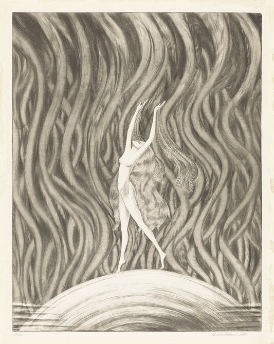 Art Print "Dancing Woman by Hein von Essen" Essen