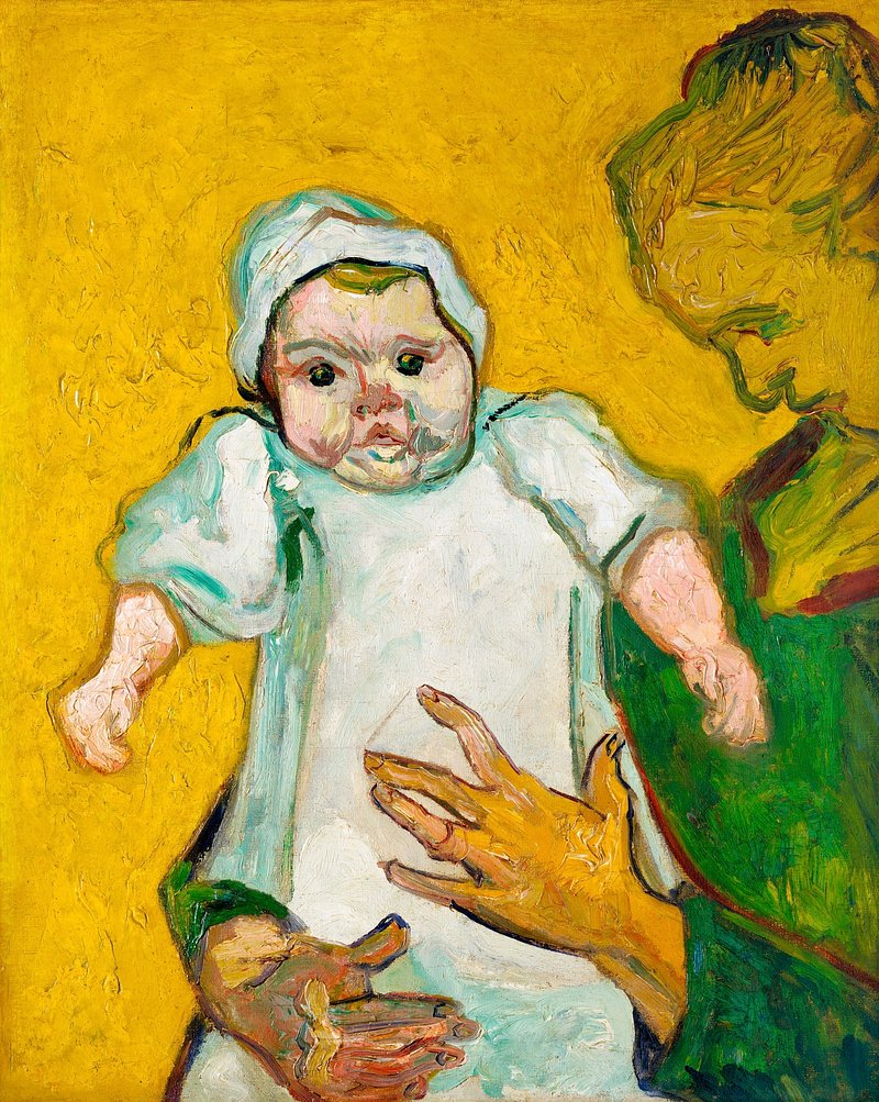 Madame Roulin and Her Baby (1888) by Vincent van Gogh