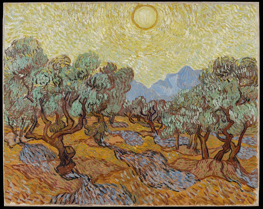 Olive Trees (1889) by Vincent van Gogh