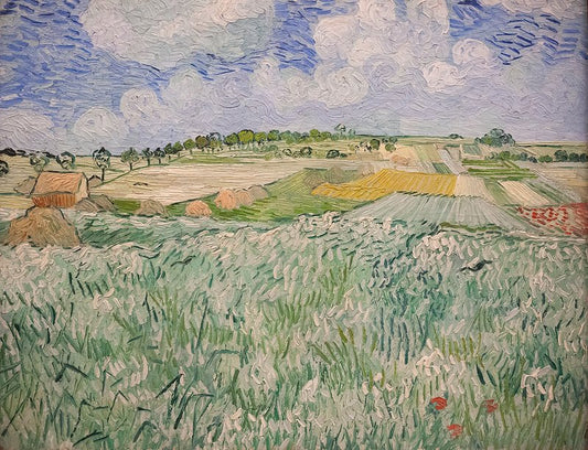 Plain near Auvers by Vincent van Gogh