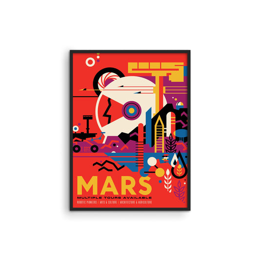 Explore Mars Poster