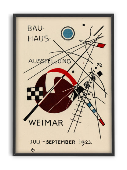 Kandinsky Bauhaus Exhibition Poster - Museum Quality Art Print