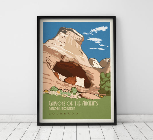 Canyons of the Ancients, Colorado - National Monuments Print