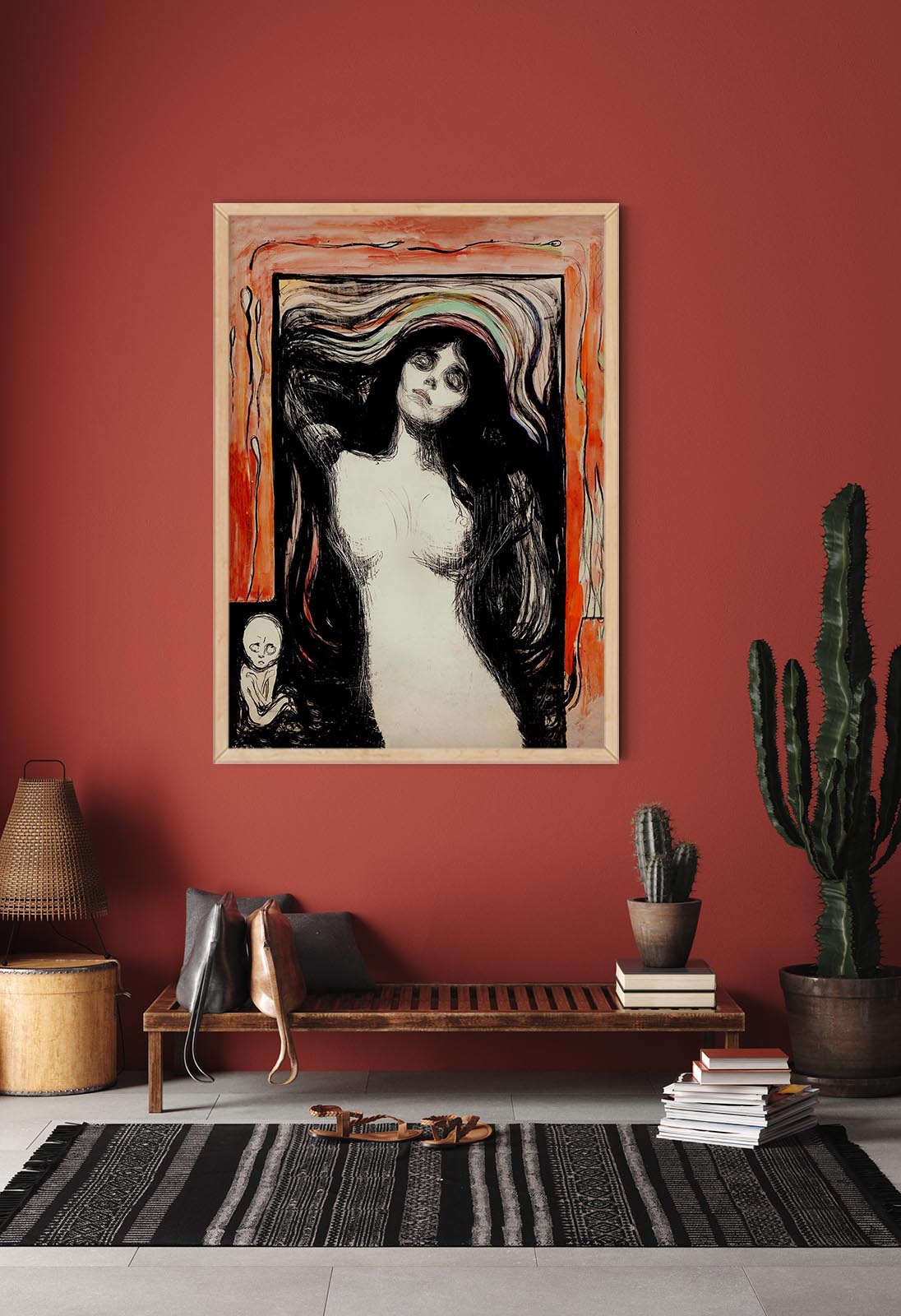 Edvard Munch Madonna Art Poster