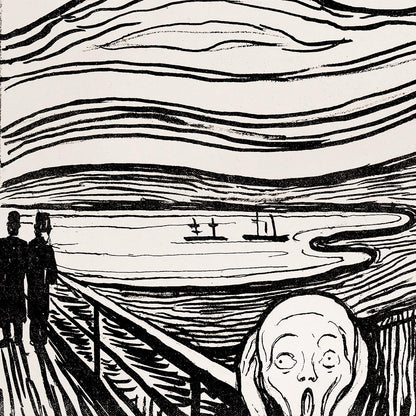 The Scream Munch Exhibition Poster