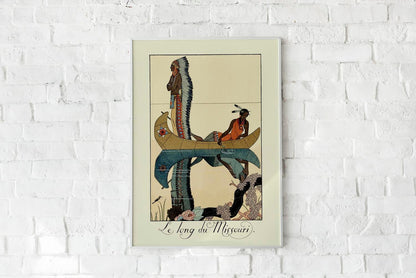 Le lang de Missouri Vintage Poster