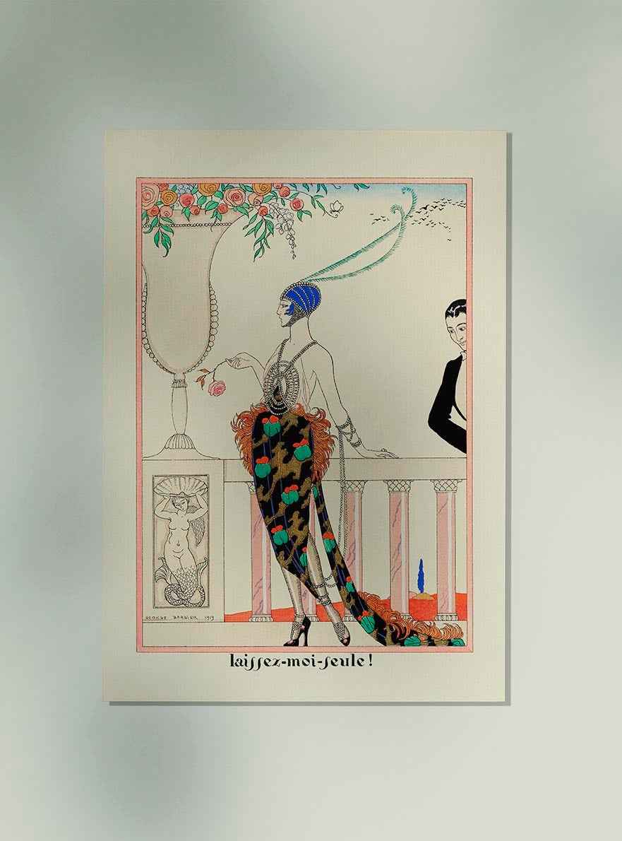 Laissez Moi Feule Vintage Poster