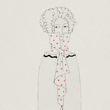 Les Gorgerettes Vintage Poster