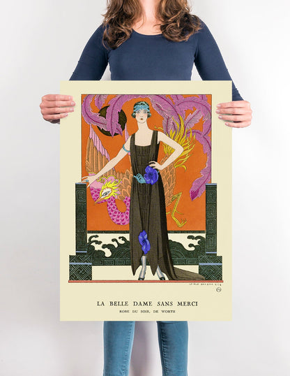 La Belle Dame Sans Merci Vintage Poster