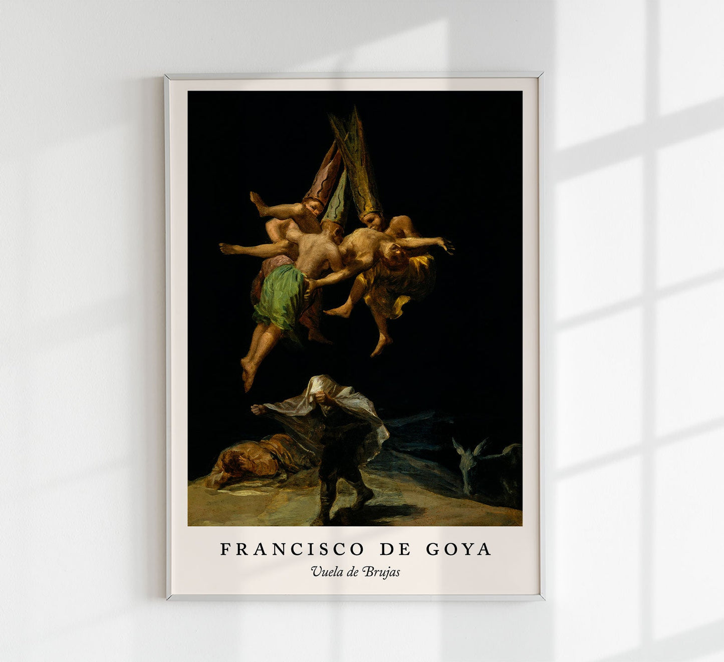 Vuela de Brujas - Francisco de Goya Exhibition Poster