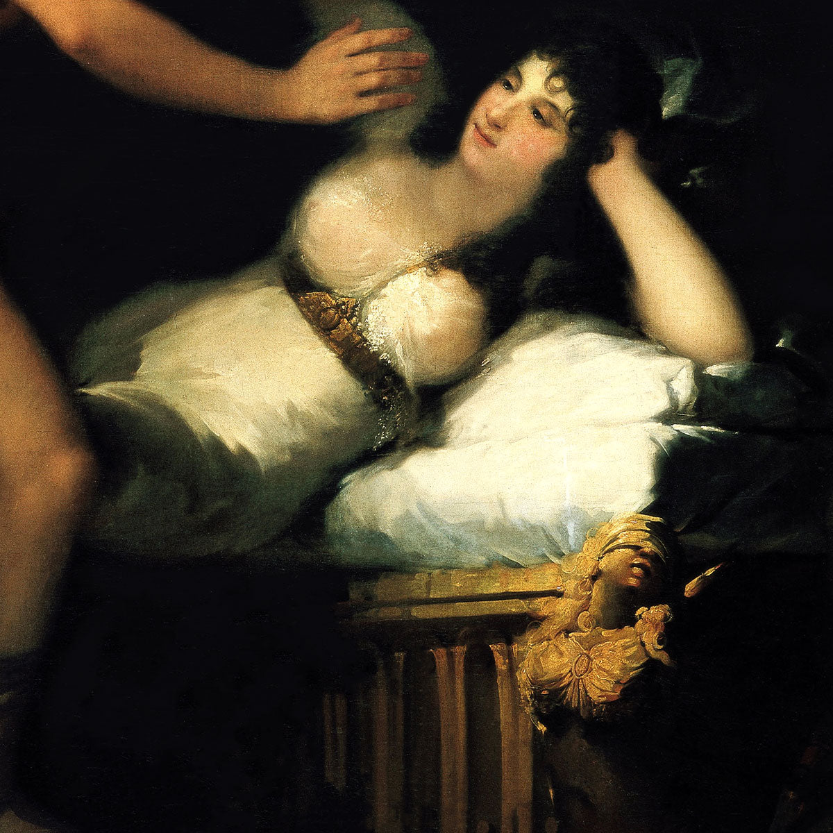 Allegory of Love, Cupid & Psyche - Francisco de Goya Exhibition Poster