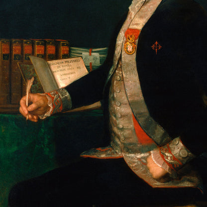Portrait of Félix Colón - Francisco de Goya Exhibition Poster
