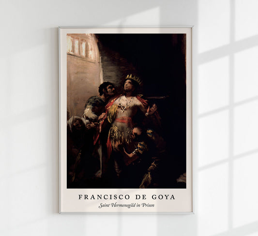 Saint Hermenegild in Prison - Francisco de Goya Exhibition Poster