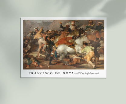 El Dos de Mayo de 1808 - Francisco de Goya Exhibition Poster