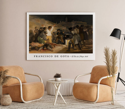 El Tres de Mayo - Francisco de Goya Exhibition Poster