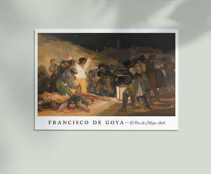 El Tres de Mayo - Francisco de Goya Exhibition Poster