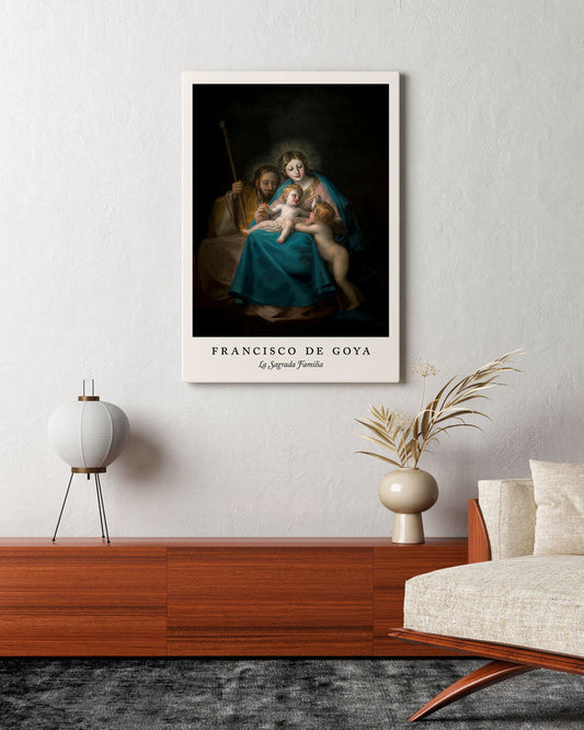 La Sagrada Familia - Francisco de Goya Exhibition Poster