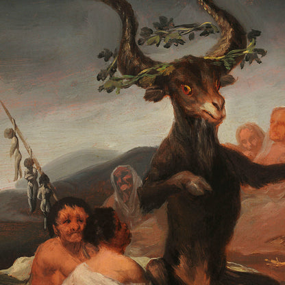 Witches' Sabbath - Francisco de Goya Exhibition Poster