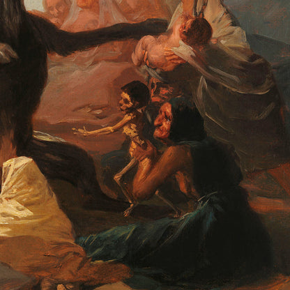 Witches' Sabbath - Francisco de Goya Exhibition Poster