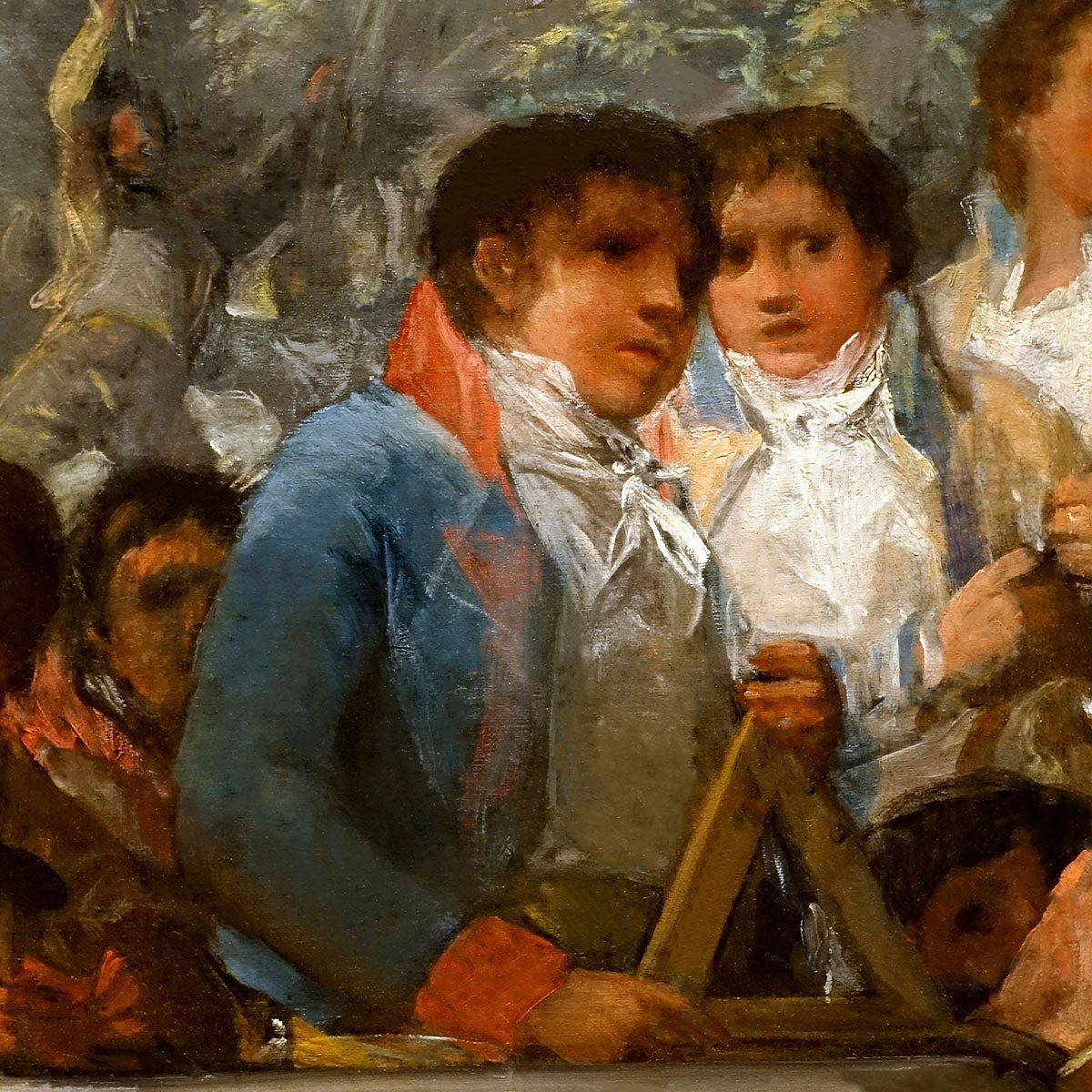 Students from the Pestalazzonian Academy - Francisco de Goya Exhibition Poster