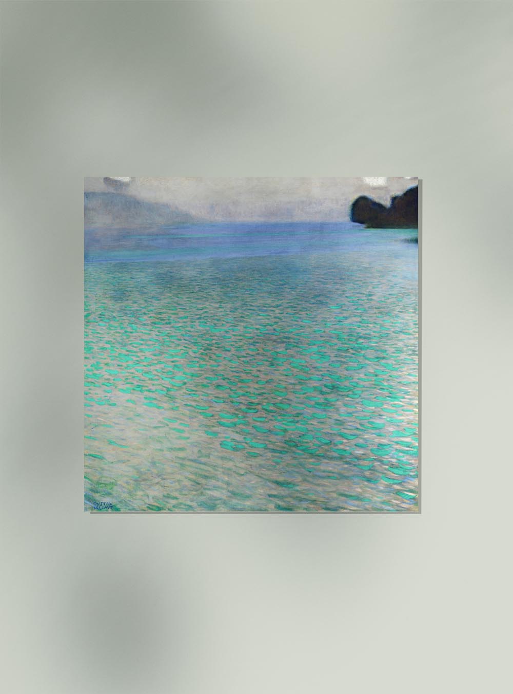 Attersee by Gustav Klimt