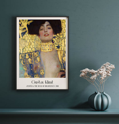 Judith & The Head of Holofernes by Gustav Klimt