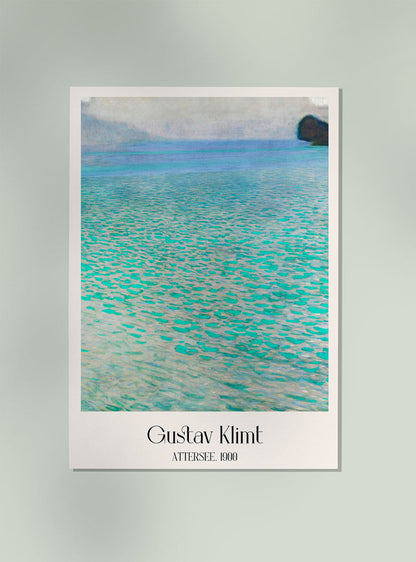 Attersee by Gustav Klimt