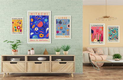 Flower Market Gallery Wall (Set of 5 Prints)