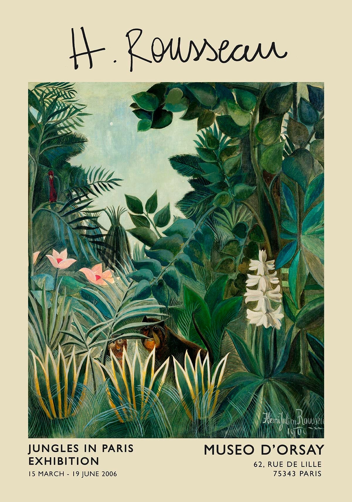 Green Jungle Set of 2 Art Prints