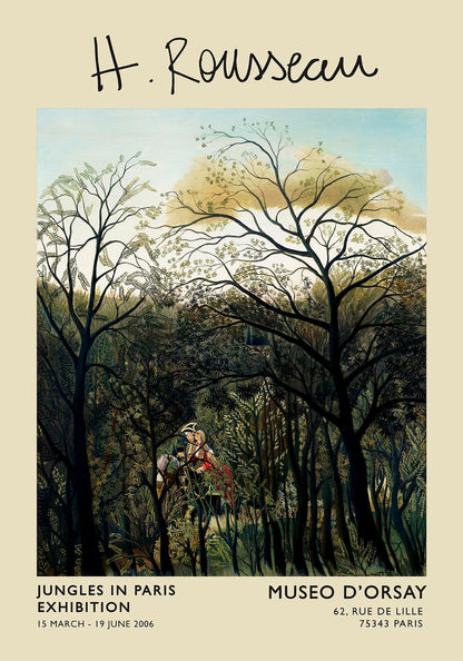 Rendez-vous Rousseau Exhibition Poster