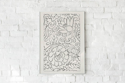 Vintage Japanese Woodblock Print No. 7