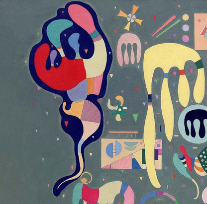 Actions varies by Wassily Kandinsky Poster