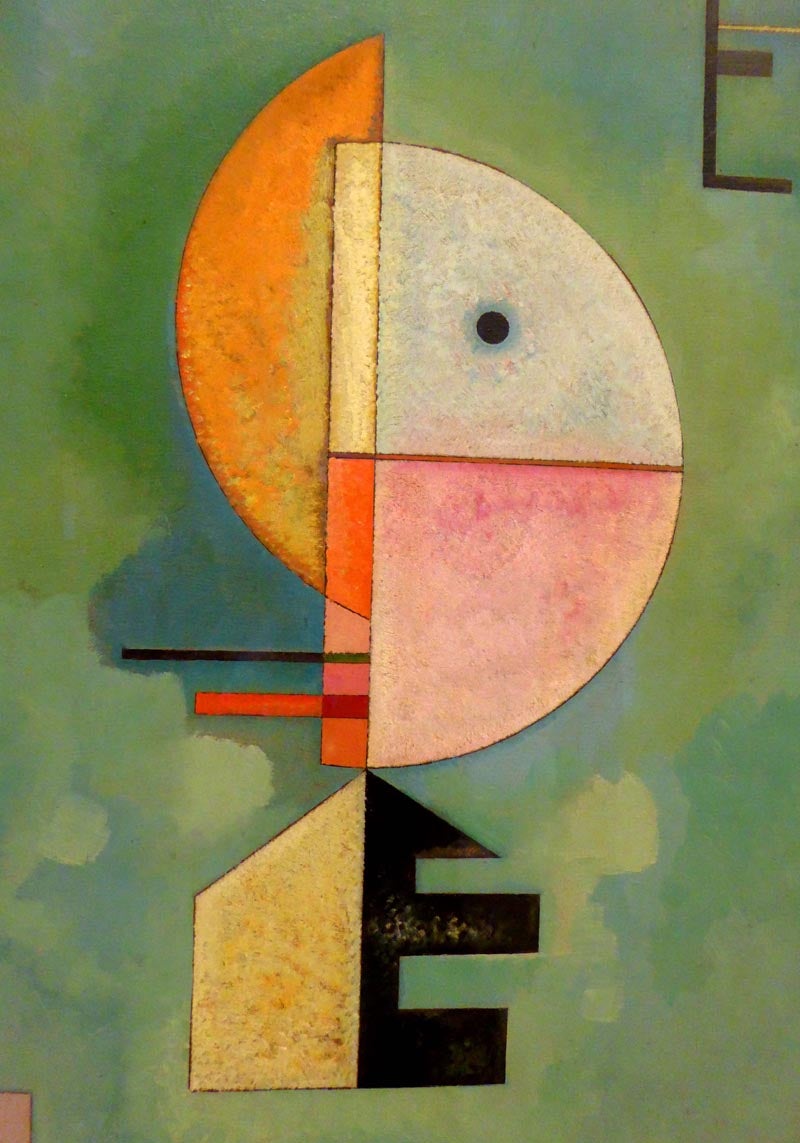 Upward by Wassily Kandinsky Poster