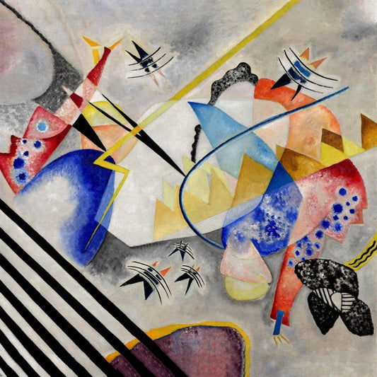 White Center by Wassily Kandinsky Poster