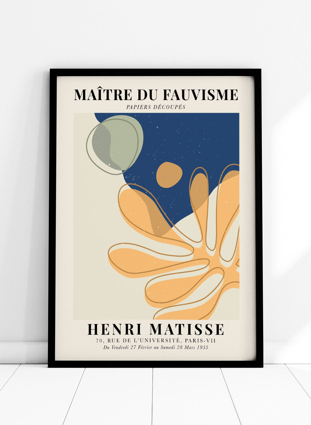 Henri Matisse, The Cut-Outs Series - Exhibition Poster No. 23