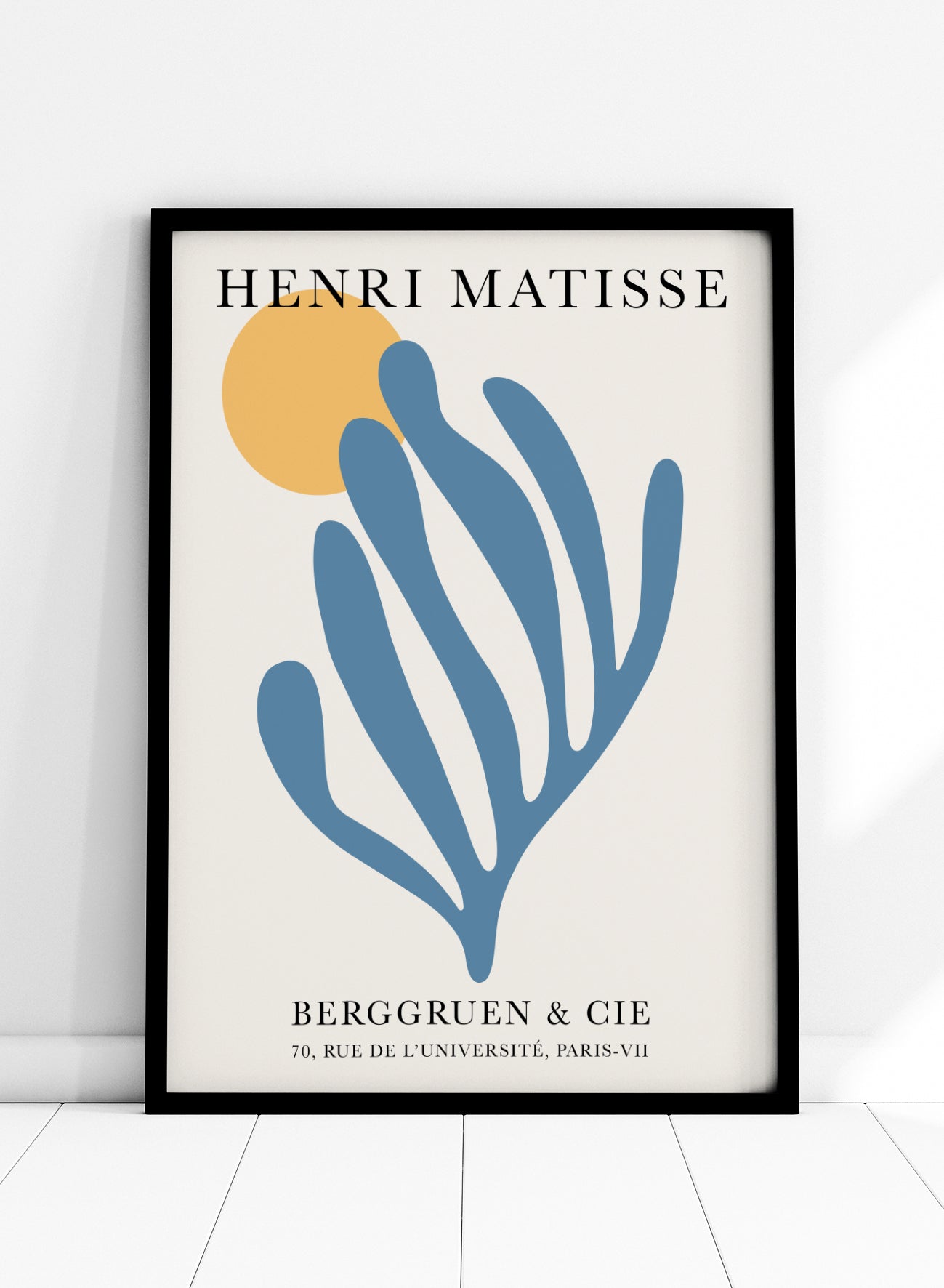 Henri Matisse, The Cut-Outs Series - Exhibition Poster No. 21