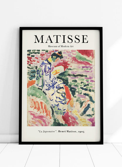La Japonaise by Henri Matisse - Exhibition Poster II