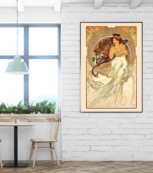 The Arts Music by Alphonse Mucha