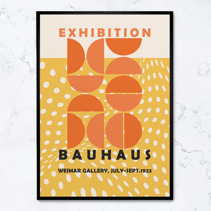 Bauhaus Abstract Yellow