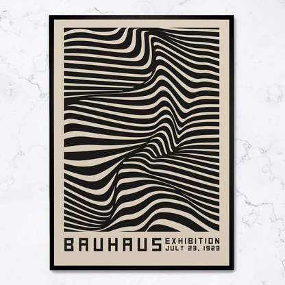 Bauhaus Zebra Abstract