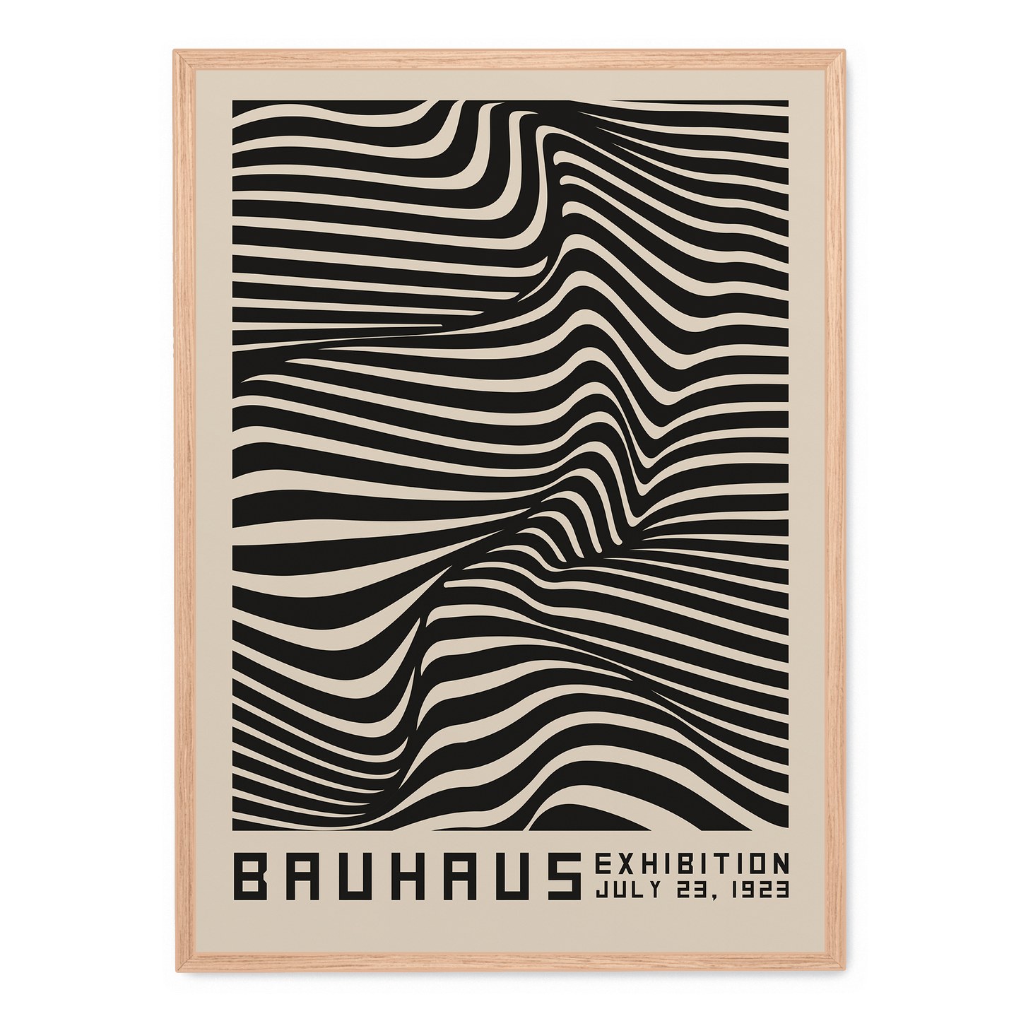 Bauhaus Zebra Abstract