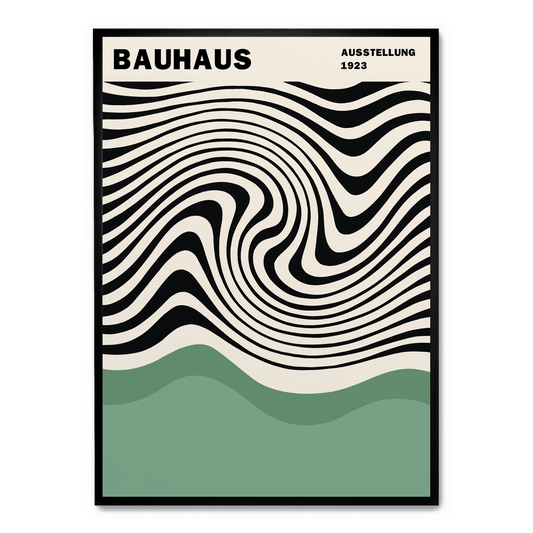 Bauhaus Zebra Green