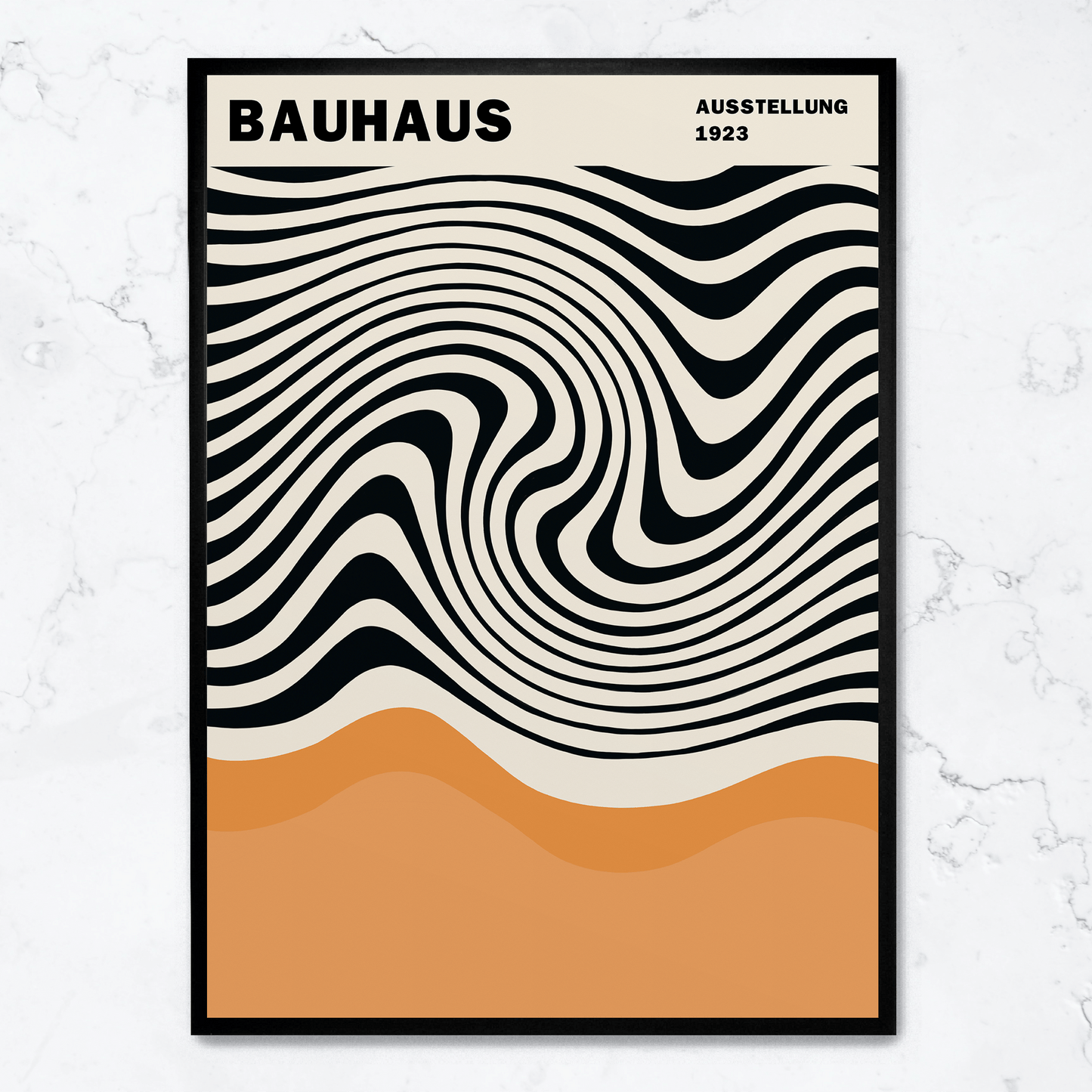 Bauhaus Zebra Orange