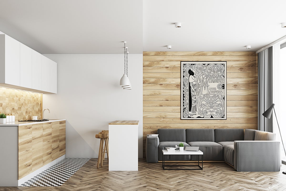 Metamorfoze Black and White Vintage Poster by Jan Toorop