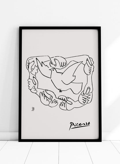 Peace and Freedom: Dove of Peace by Pablo Picasso Print