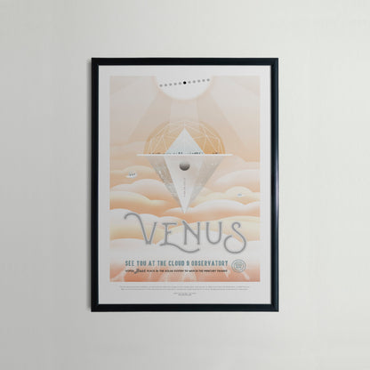 NASA Travel Poster - Venus