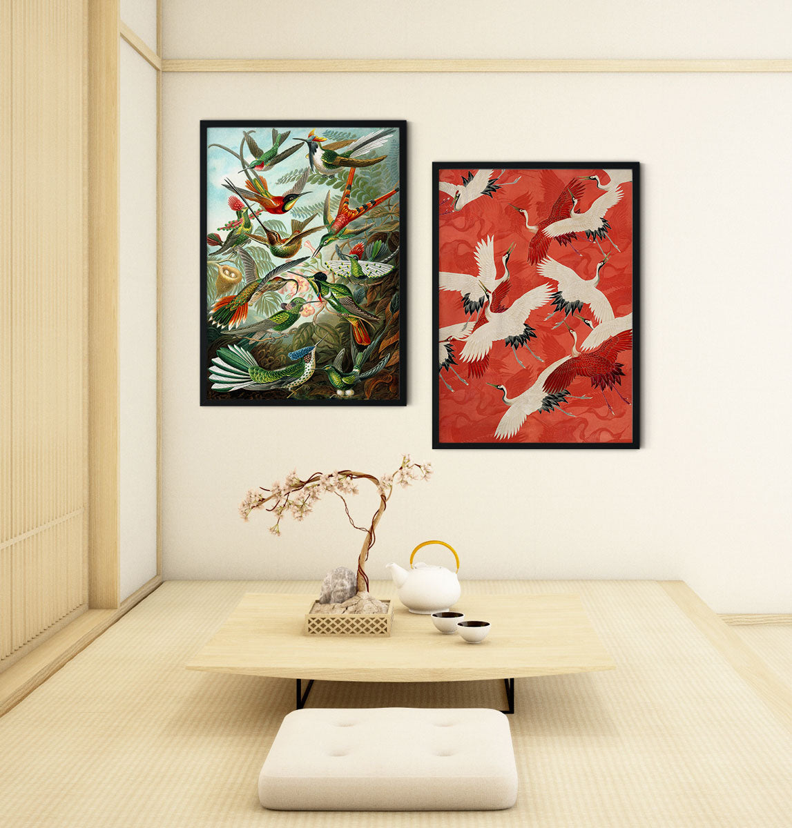 Paradise Kimono Set of 2 Art Prints