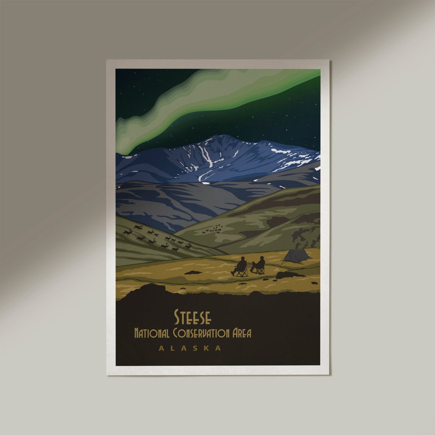 Steese National Conservation Area, Alaska  - National Monuments Print