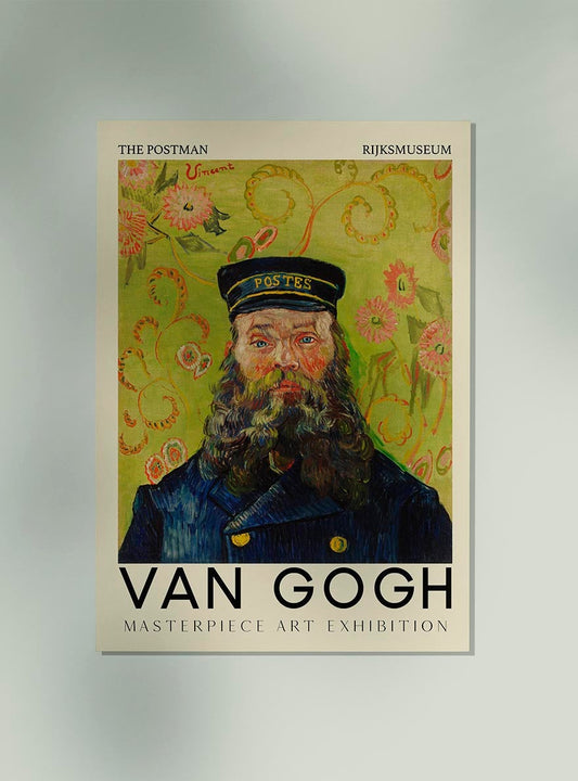 The Postman Art Poster by Van Gogh