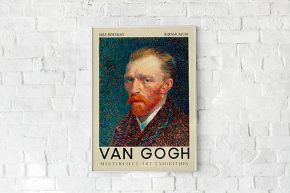 Self-Portrait Art Poster by Van Gogh